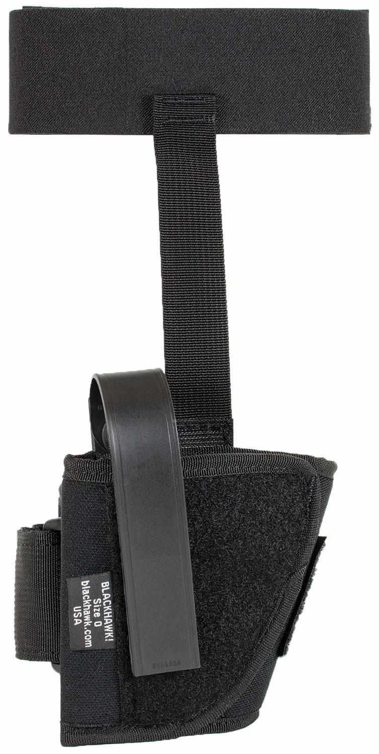 Blackhawk Ankle Holster Left Hand - Black