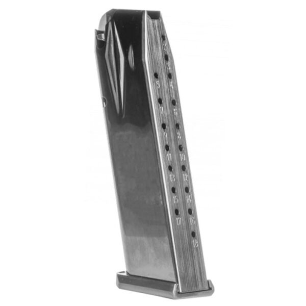 CANIK MAGAZINE TTI COMBAT FS - 18RD +3 BASE PLATE BLACK