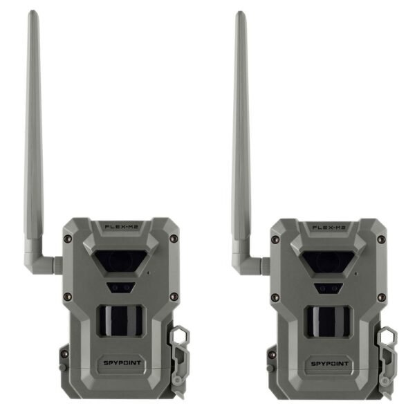 Spypoint FLEX-M2 Cellular Trail Camera 32MP Twin Pack