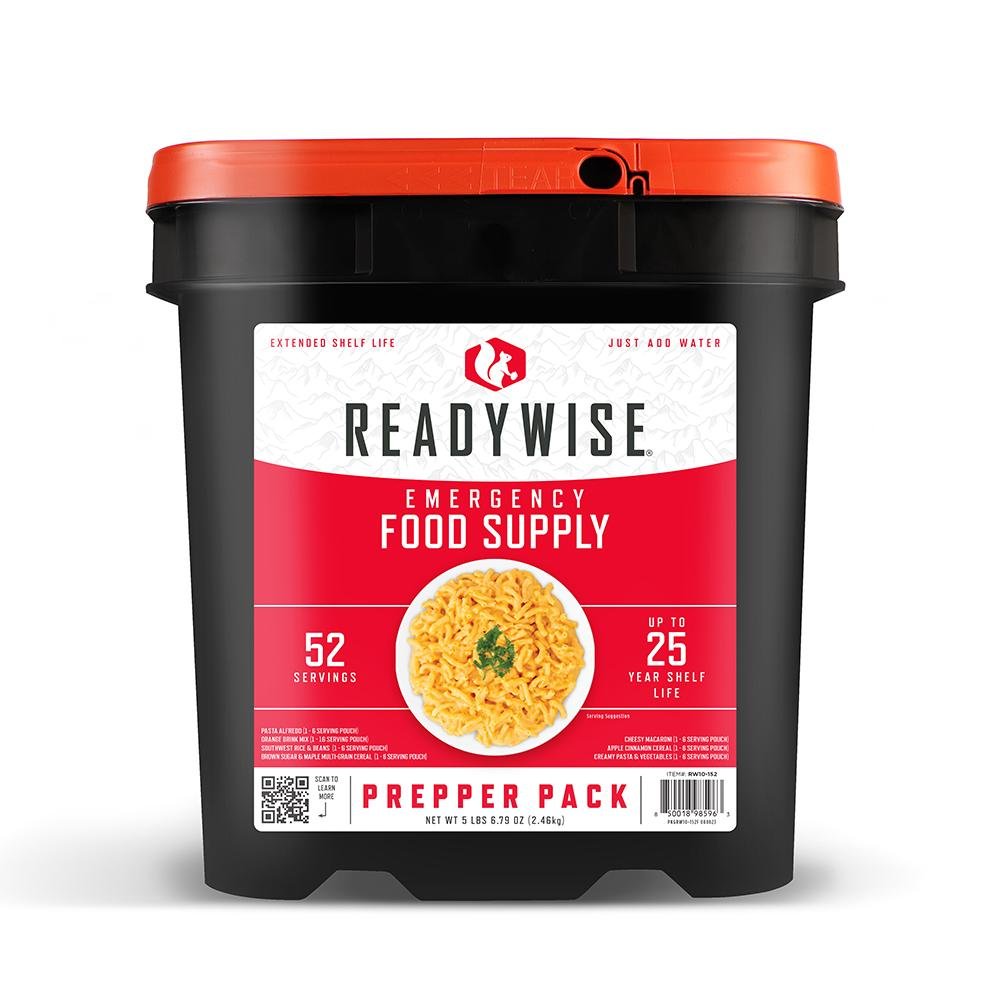 ReadyWise 52 Serving Prepper Pack Bucket