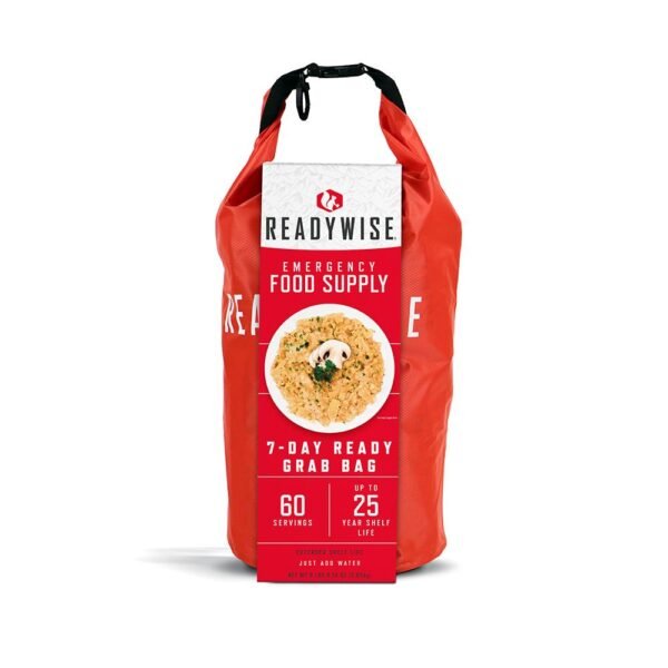 ReadyWise 60 Serving Emergency Food Supply Ready Grab Bag
