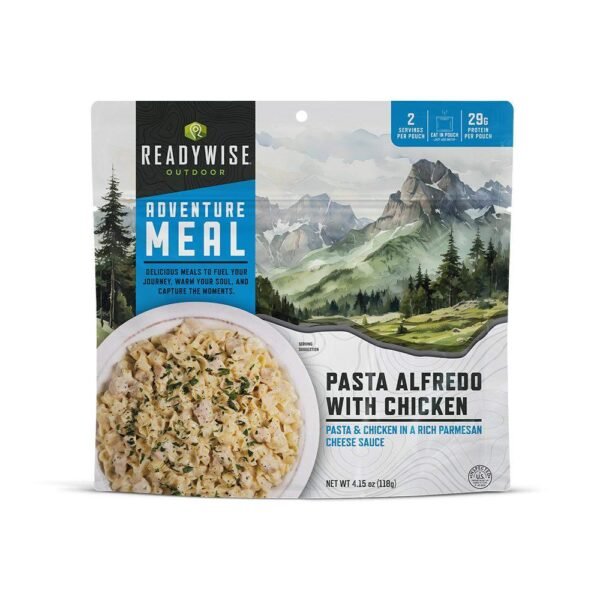 Readywise Pasta Alfredo with Chicken Single Pack