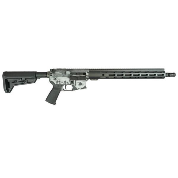 Shark Coast Tactical "Armed Forces Grey" Rifle 5.56mm 30rd Magazine 16" Barrel 15" MLOK Handguard