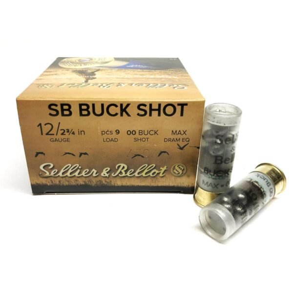 S&B 12GA 2.75 1.12OZ 00 9PEL 25/250