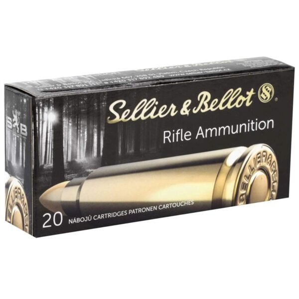 Sellier & Bellot Ammunition 6.5x55mm Swedish Mauser 131 Grain Soft Point SB6555A 20 Rounds