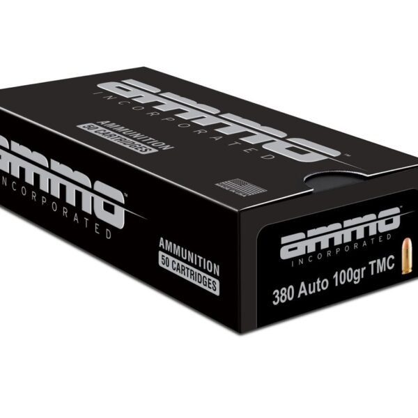 AMMO INC 380 AUTO 100GR TMC 50/1000