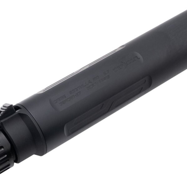 CMMG Defcan 57 Suppressor - Black | 1/2-28