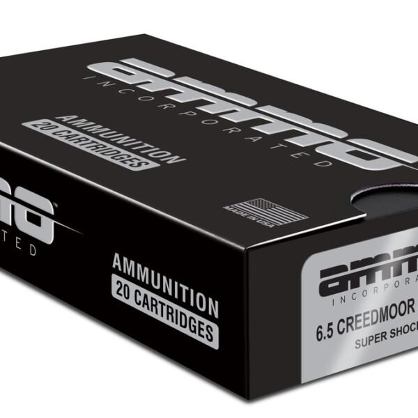 Ammo Inc Signature Hunt 6.5 Creedmoor Rifle Ammo - 140 Grain | Super Shock Tip | 20rd Box