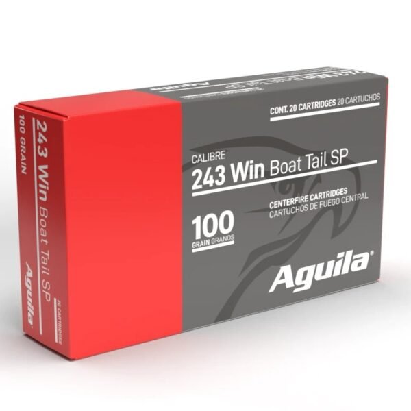 AGUILA 243WIN 100GR SP 20/200