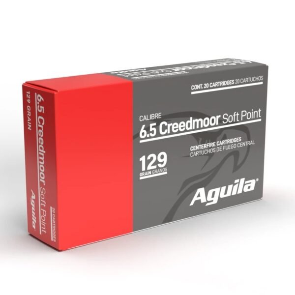 AGUILA 6.5 CREEDMOOR 129GR SP 20/200