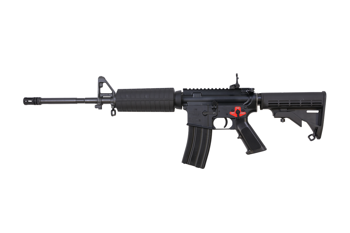 Bushmaster M4 Patrolman's BFSIII 16" Semi-Auto Rifle 5.56x45mm 30+1 W/ Flat Top Black
