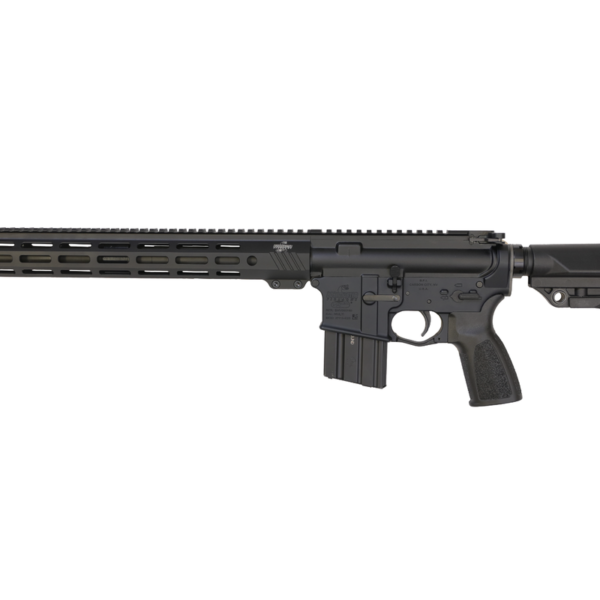 Bushmaster 450 Bravo Zulu AR Rifle - Black | .450 Bushmaster | 16" barrel | 14" BFI Free Float M-LOK Rail | THRiL Buttstock & Pistol Grip | Snake Charmer Muzzle Brake | DM2S 2 Stage Trigger
