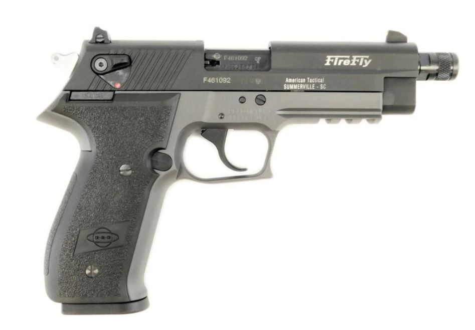 German Sport Guns Firefly 4.9" .22LR Threaded Barrel 10+1 Smoke Gray