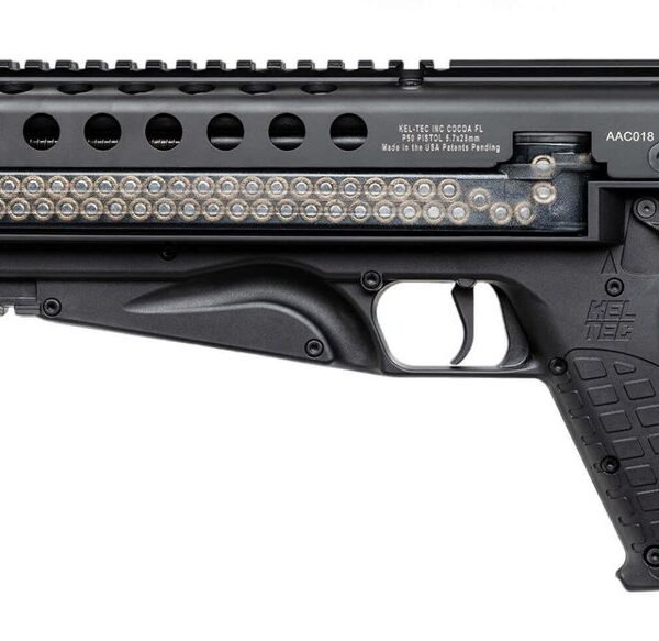 Kel-Tec P-50 Handgun 5.7x28mm 50rd Magazines 9.6" Barrel Black Grip