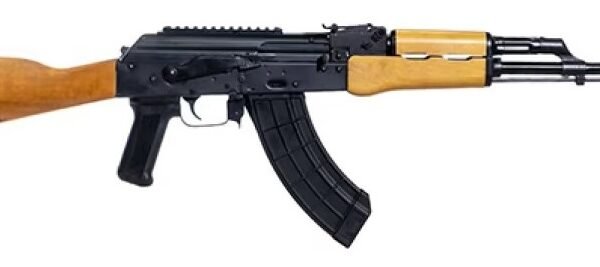 Century Arms Romanian CGR AK-47 Rifle - Black | 7.62x39 | 16.5" Barrel | Slant Break | Wood Stock & Handguard | Picatinny Optics Rail