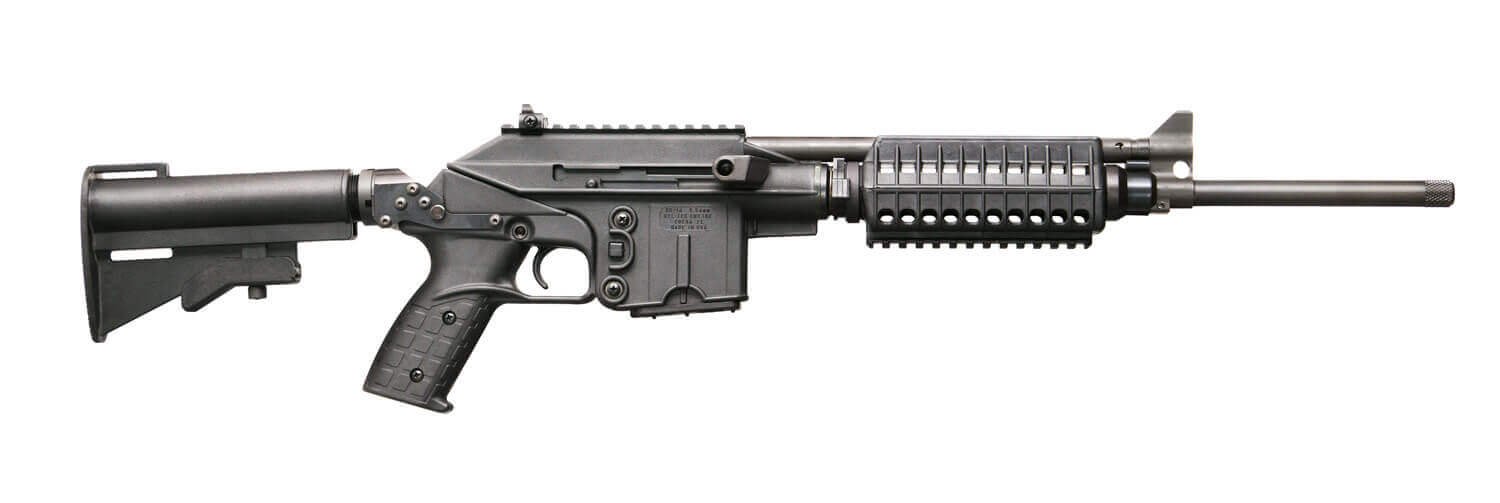 Kel-Tec SU-16E Rifle - Black | 5.56NATO | 16" Barrel