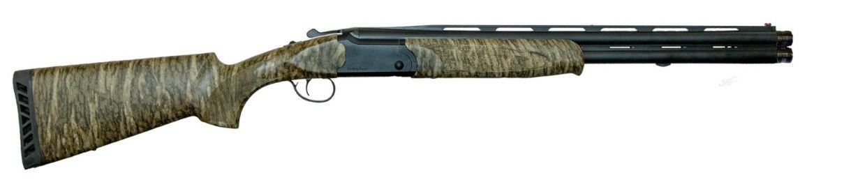 American Tactical ATIGKOF12TF22C Turkey Fowl Over/Under Shotgun 12 Gauge 22" 2 Rounds Bottomland Camo Finish